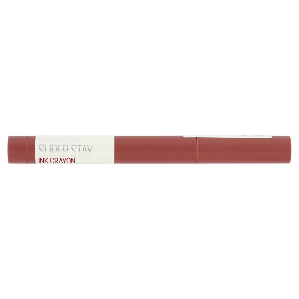 Maybelline New York Rossetto Matita SuperStay Ink Crayon Matte a Lunga Tenuta, 10 Trust Your Gut